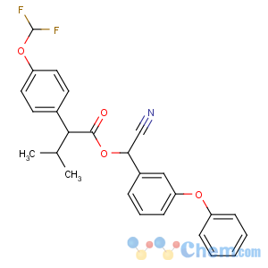 CAS No:70124-77-5 [cyano-(3-phenoxyphenyl)methyl]<br />2-[4-(difluoromethoxy)phenyl]-3-methylbutanoate