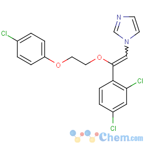 CAS No:70161-09-0 1-[(E)-2-[2-(4-chlorophenoxy)ethoxy]-2-(2,<br />4-dichlorophenyl)ethenyl]imidazole