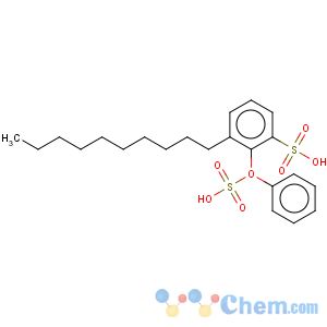 CAS No:70191-75-2 Benzenesulfonic acid,decyl(sulfophenoxy)-