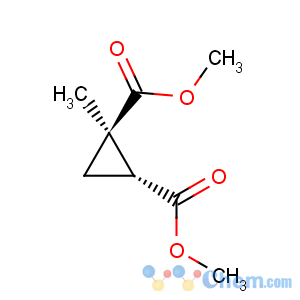 CAS No:702-92-1 1,2-Cyclopropanedicarboxylicacid, 1-methyl-, 1,2-dimethyl ester, (1R,2R)-rel-