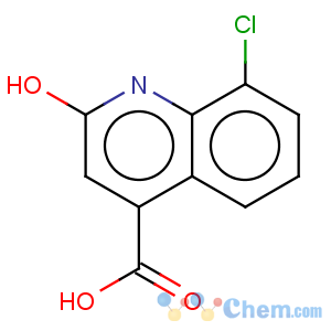 CAS No:70201-09-1 8-Chloro-2-hydroxy-quinoline-4-carboxylic acid