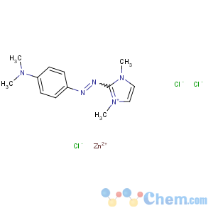 CAS No:70236-46-3 2-[[4-(dimethylamino)phenyl]azo]-1,3-dimethyl-1H-imidazolium trichlorozincate(1-)