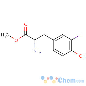 CAS No:70277-02-0 methyl (2S)-2-amino-3-(4-hydroxy-3-iodophenyl)propanoate