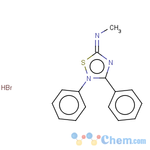 CAS No:70375-43-8 n-(2,3-diphenyl-1,2,4-thiadiazol-5(2h)-ylidene)methanamine hydrobromide