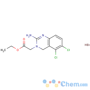 CAS No:70381-75-8 ethyl 2-(2-amino-5,6-dichloro-4H-quinazolin-3-yl)acetate