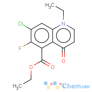 CAS No:70458-94-5 ETHYL 7-CHLORO-1-ETHYL-6-FLUORO-1,4-DIHYDRO-4-OXO-QUINOLINE-5-CARBOXYLATE