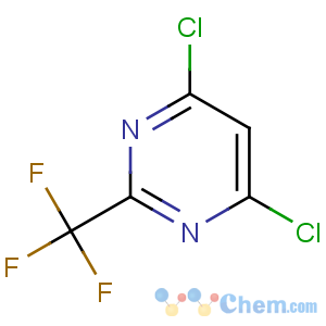 CAS No:705-24-8 4,6-dichloro-2-(trifluoromethyl)pyrimidine