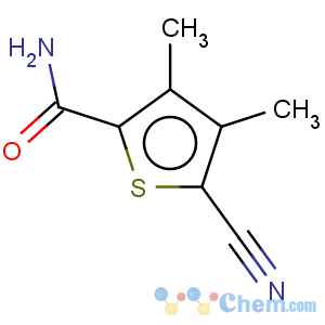 CAS No:70541-97-8 5-cyano-3,4-dimethylthiophene-2-carboxamide