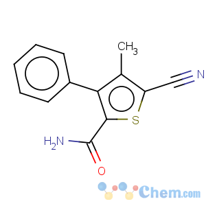 CAS No:70541-99-0 2-Thiophenecarboxamide,5-cyano-4-methyl-3-phenyl-