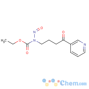 CAS No:70544-46-6 ethyl N-nitroso-N-(4-oxo-4-pyridin-3-ylbutyl)carbamate