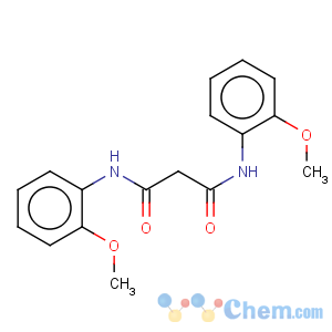 CAS No:7056-72-6 n,n''-bis-(2-methoxy-phenyl)-malonamide