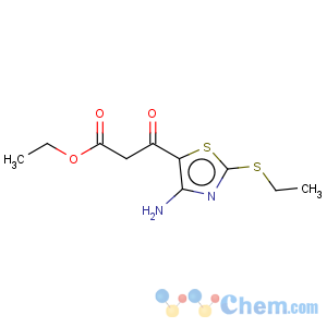 CAS No:70604-14-7 Ethyl 3-(4-amino-2-ethylthiothiazol-5-yl)-3-oxopropanoate