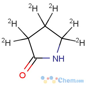CAS No:70607-84-0 2-pyrrolidinone-3,3,4,4,5,5-d6