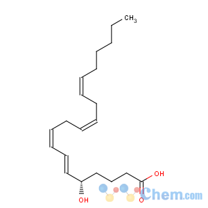 CAS No:70608-72-9 6,8,11,14-Eicosatetraenoicacid, 5-hydroxy-, (5S,6E,8Z,11Z,14Z)-