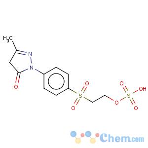 CAS No:70616-72-7 3H-Pyrazol-3-one,2,4-dihydro-5-methyl-2-[4-[[2-(sulfooxy)ethyl]sulfonyl]phenyl]-