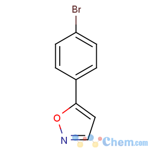 CAS No:7064-31-5 5-(4-bromophenyl)-1,2-oxazole