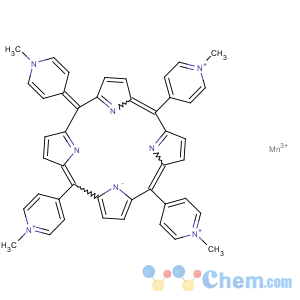 CAS No:70649-54-6 Manganese(5+),[[4,4',4'',4'''-(21H,23H-porphine-5,10,15,20-tetrayl-kN21,kN22,kN23,kN24)tetrakis[1-methylpyridiniumato]](2-)]-,(SP-4-1)-