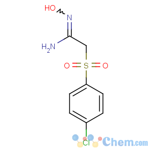 CAS No:70661-64-2 2-(4-chlorophenyl)sulfonyl-N'-hydroxyethanimidamide