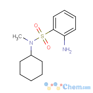 CAS No:70693-59-3 2-amino-N-cyclohexyl-N-methylbenzenesulfonamide