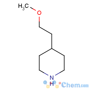 CAS No:70724-70-8 4-(2-methoxyethyl)piperidine