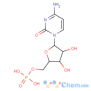 CAS No:7075-11-8 [(2R,3S,4S,5R)-5-(4-amino-2-oxopyrimidin-1-yl)-3,<br />4-dihydroxyoxolan-2-yl]methyl dihydrogen phosphate