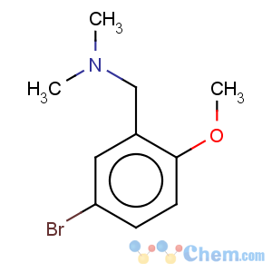 CAS No:7078-90-2 (5-bromo-2-methoxy-benzyl)-dimethyl-amine
