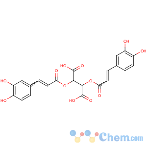 CAS No:70831-56-0 (2R,3R)-2,3-bis[[(E)-3-(3,4-dihydroxyphenyl)prop-2-enoyl]oxy]butanedioic<br />acid