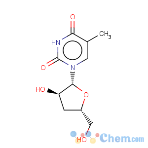 CAS No:7084-29-9 Uridine,3'-deoxy-5-methyl- (7CI,9CI)