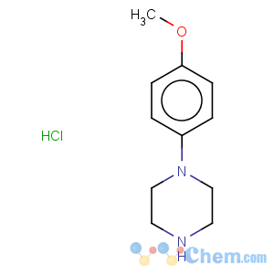 CAS No:70849-64-8 Piperazine, 1-(4-methoxyphenyl)-, hydrochloride (1:?)