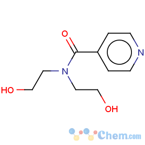 CAS No:70892-82-9 4-Pyridinecarboxamide,N,N-bis(2-hydroxyethyl)-