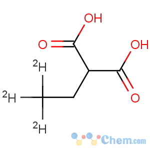 CAS No:70907-93-6 Propanedioic acid,ethyl-2,2,2-d3- (9CI)