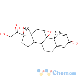 CAS No:7091-05-6 9b,11b-Epoxy-17,21-dihydroxypregna-1,4-diene-3,20-dione