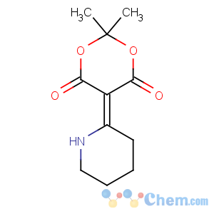 CAS No:70912-53-7 2,2-Dimethyl-5-(2-hexahydropyridylidene)-1,3-dioxane-4,6-dione