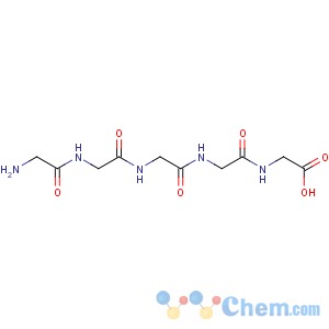 CAS No:7093-67-6 2-[[2-[[2-[[2-[(2-aminoacetyl)amino]acetyl]amino]acetyl]amino]acetyl]<br />amino]acetic acid