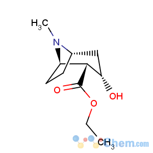 CAS No:70939-97-8 8-Azabicyclo[3.2.1]octane-2-carboxylicacid, 3-hydroxy-8-methyl-, ethyl ester, (1R,2R,3S,5S)-