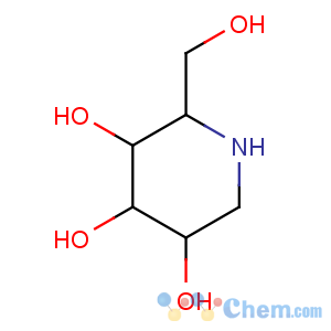 CAS No:70956-02-4 3,4,5-Piperidinetriol, 2-(hydroxymethyl)-, (2R-(2alpha,3beta,4alpha,5beta))-