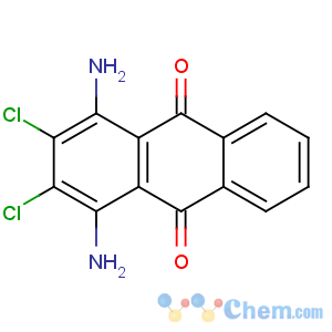 CAS No:70956-27-3 1,4-diamino-2,3-dichloroanthracene-9,10-dione