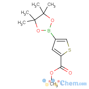 CAS No:709648-80-6 methyl<br />4-(4,4,5,5-tetramethyl-1,3,2-dioxaborolan-2-yl)thiophene-2-carboxylate