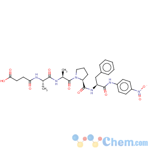 CAS No:70967-97-4 L-Phenylalaninamide,N-(3-carboxy-1-oxopropyl)-L-alanyl-L-alanyl-L-prolyl-N-(4-nitrophenyl)-