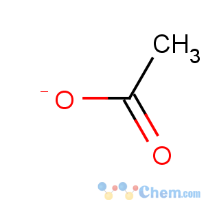 CAS No:71-50-1 Acetate ions
