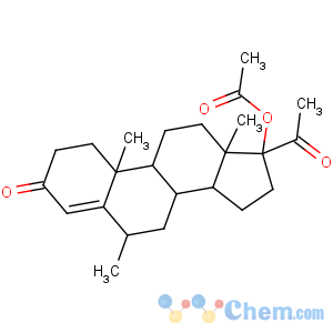 CAS No:71-58-9 [(6S,8R,9S,10R,13S,14S,17R)-17-acetyl-6,10,13-trimethyl-3-oxo-2,6,7,8,9,<br />11,12,14,15,16-decahydro-1H-cyclopenta[a]phenanthren-17-yl] acetate