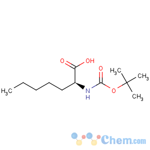 CAS No:71066-01-8 N-Boc-(S)-2-aminoheptanoic acid