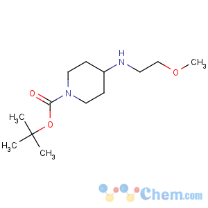 CAS No:710972-40-0 tert-butyl 4-(2-methoxyethylamino)piperidine-1-carboxylate