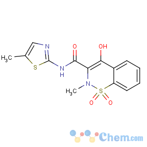 CAS No:71125-38-7 4-hydroxy-2-methyl-N-(5-methyl-1,3-thiazol-2-yl)-1,1-dioxo-1λ