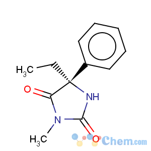 CAS No:71140-51-7 2,4-Imidazolidinedione,5-ethyl-3-methyl-5-phenyl-, (5R)-