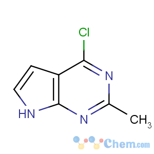 CAS No:71149-52-5 4-chloro-2-methyl-7H-pyrrolo[2,3-d]pyrimidine