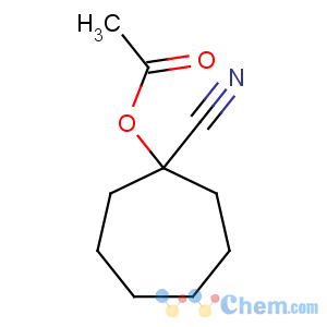 CAS No:71172-45-7 Cycloheptanecarbonitrile,1-(acetyloxy)-