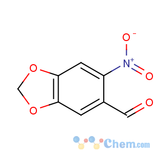 CAS No:712-97-0 6-nitro-1,3-benzodioxole-5-carbaldehyde