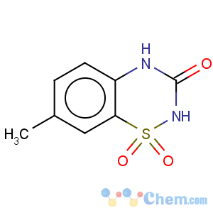 CAS No:71254-63-2 2H-1,2,4-Benzothiadiazin-3(4H)-one,7-methyl-, 1,1-dioxide