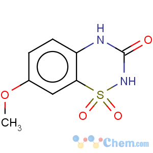 CAS No:71254-67-6 2H-1,2,4-Benzothiadiazin-3(4H)-one,7-methoxy-, 1,1-dioxide